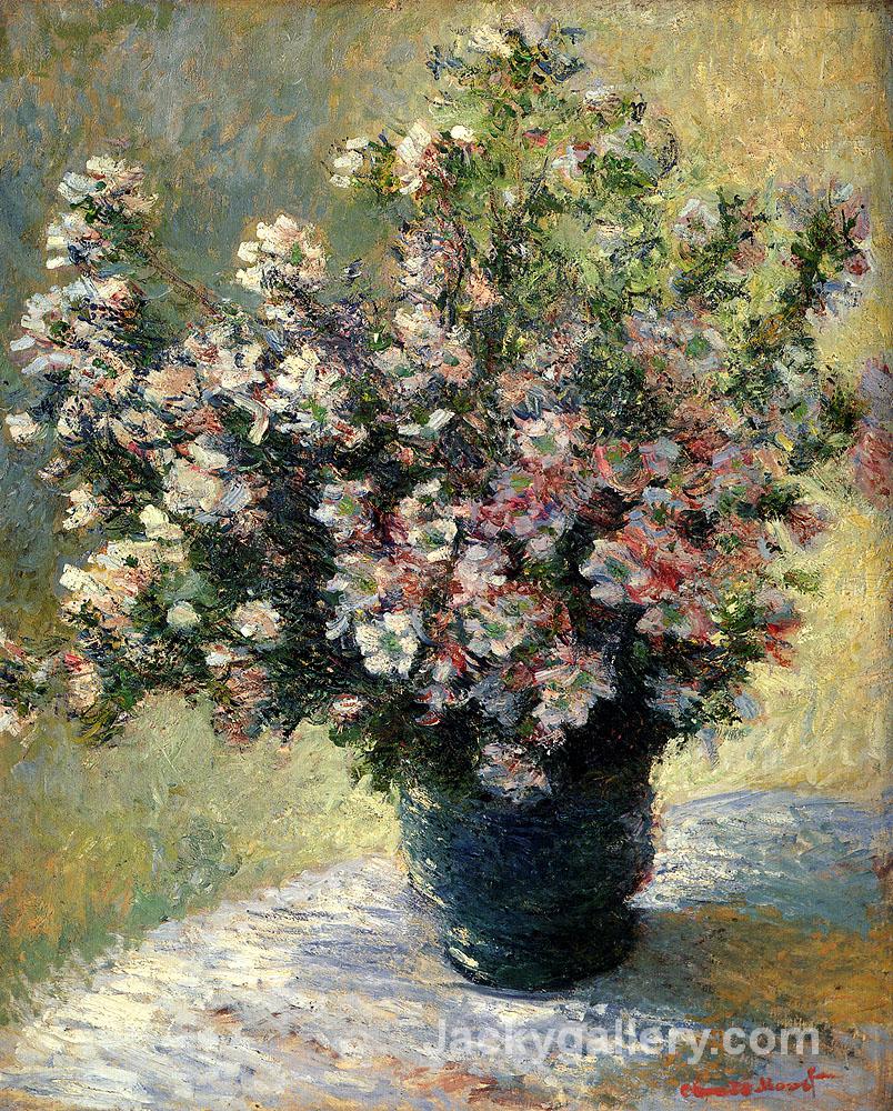Vase of Flowers by Claude Monet paintings reproduction
